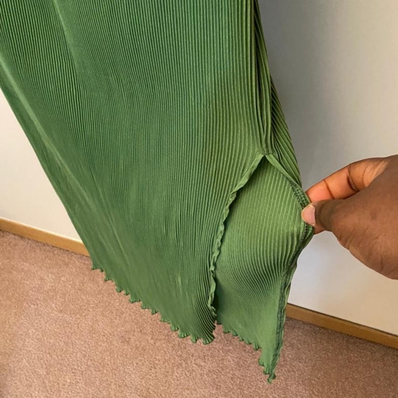 Maternity Shirt Dress with slit - Picture 6 of 6